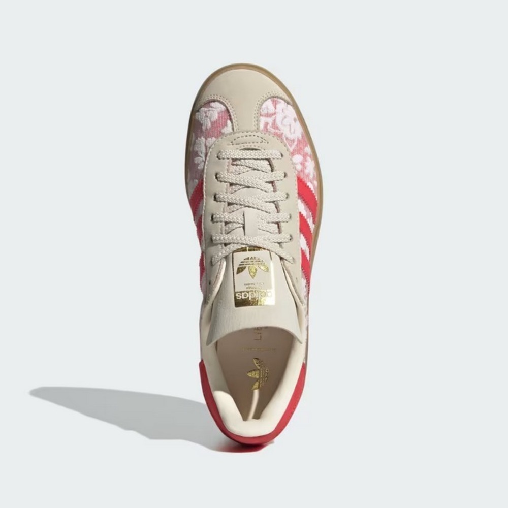 Adidas Gazelle Bold W Liberty London Better Scarlet Women's Size 6 JR8885 NEW - Picture 5 of 7